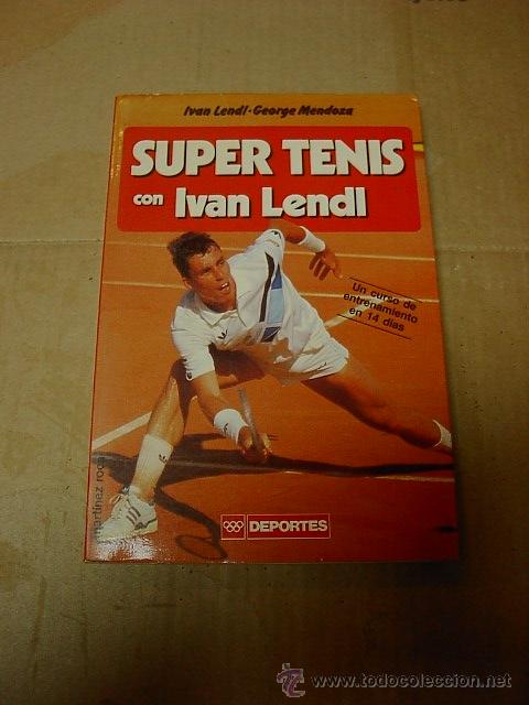 Libros de segunda mano: Super tenis con Ivan Lendl. Ivan Lendl.Ed. Deportes, 1987 - Foto 1