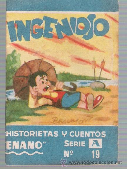 Libri di seconda mano: Historietas y Cuentos Enano n&ordm; 19. Ingenioso. Editorial Roma para Hotel Europa - Granollers.