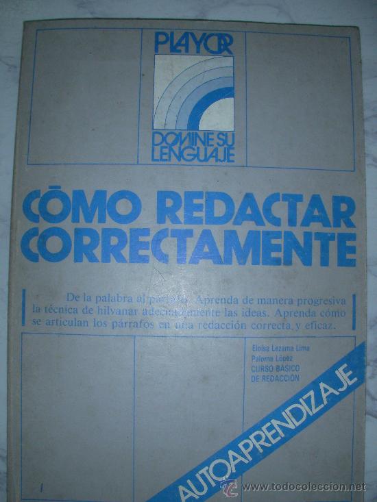 Libros de segunda mano: COMO REDACTAR CORRECTAMENTE - ENVIO GRATIS A ESPA&Ntilde;A - Foto 1