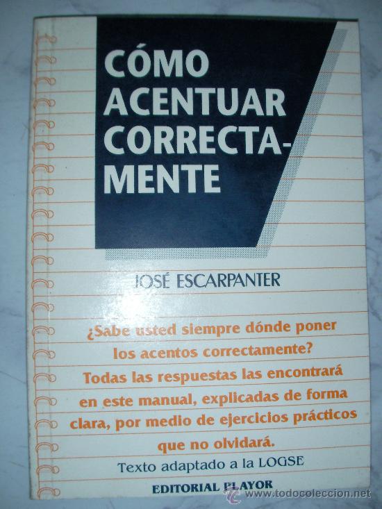 Libros de segunda mano: COMO ACENTUAR CORRECTAMENTE - ENVIO GRATIS A ESPA&Ntilde;A - Foto 1