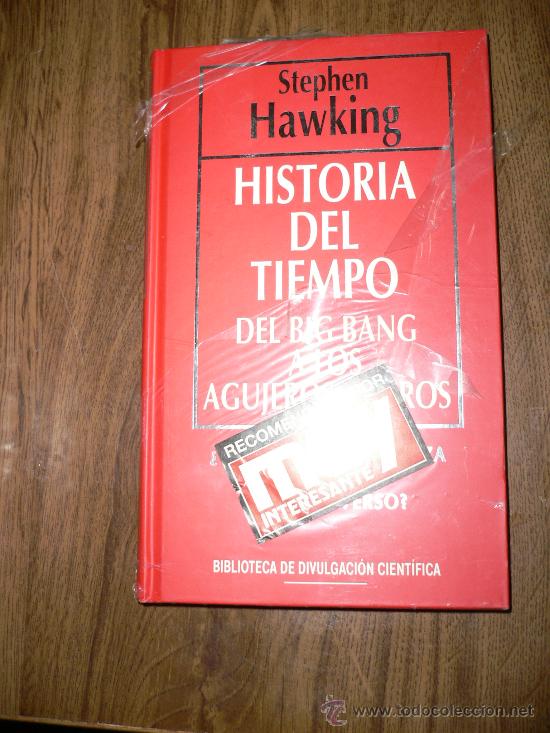 Libros de segunda mano: HISTORIA DEL TIEMPO. STEPHEN HAWKING - Foto 1