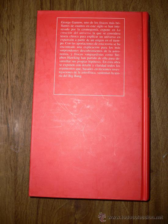 Libros de segunda mano: LA CREACI&Oacute;N DEL UNIVERSO. GEORGE GAMOW - Foto 2