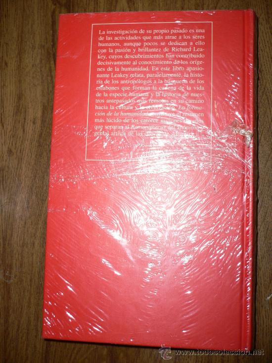 Libros de segunda mano: LA FORMACI&Oacute;N DE LA HUMANIDAD. RICHARD LEZKEY - Foto 2