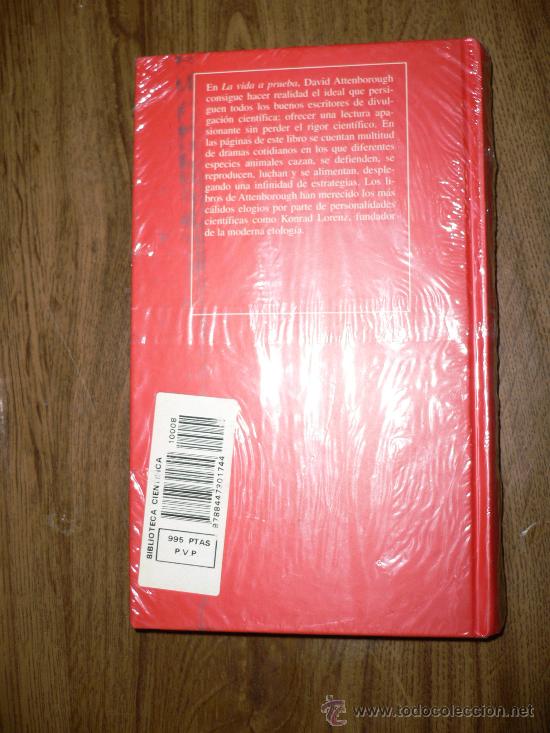 Libros de segunda mano: LA VIDA A PRUEBA. DAVID ATTENBOROUGH - Foto 2