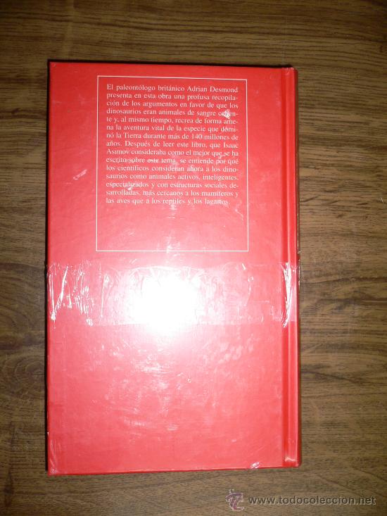 Libros de segunda mano: LOS DINOSAURIOS DE SANGRE CALIENTE ADRI&Aacute;N DESMOND - Foto 2