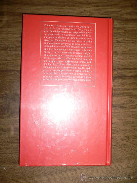 Libros de segunda mano: LA CREACI&Oacute;N. PW ATKINS - Foto 2