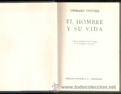 Libros de segunda mano: EL HOMBRE Y SU VIDA (A-CIE-124) - Foto 1