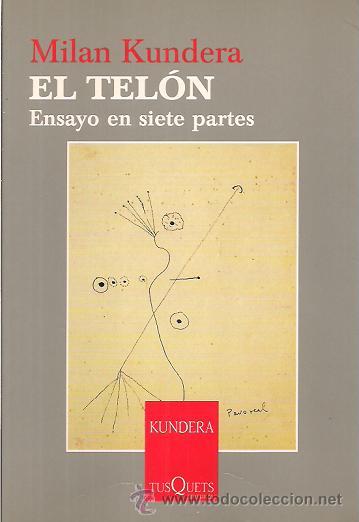 Libros de segunda mano: MILAN KUNDERA / EL TEL&Oacute;N . TUSQUETS EDITORES. 1&ordf; EDICI&Oacute;N. - Foto 1
