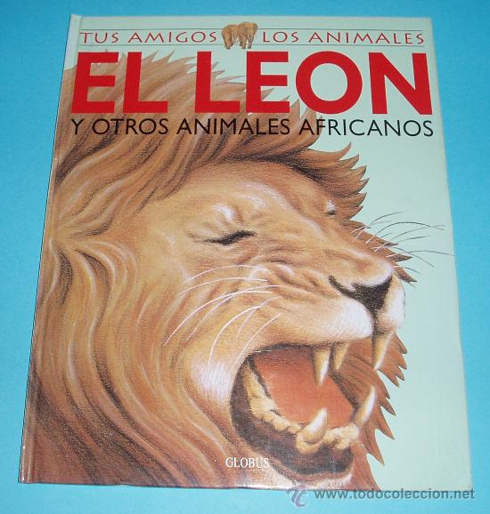 el leon y otros animales africanos. colección t - Compra venta en  todocoleccion