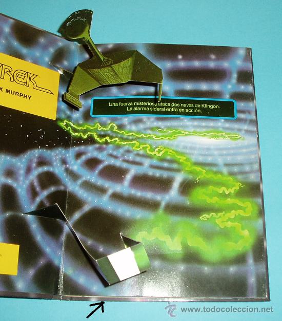 Libros de segunda mano: LIBRO DESPLEGABLE. STAR TREK. TOR LOKVIG & CHUCK MURPHY - Foto 2