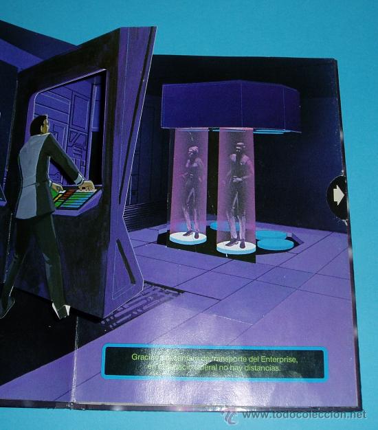 Libros de segunda mano: LIBRO DESPLEGABLE. STAR TREK. TOR LOKVIG & CHUCK MURPHY - Foto 4