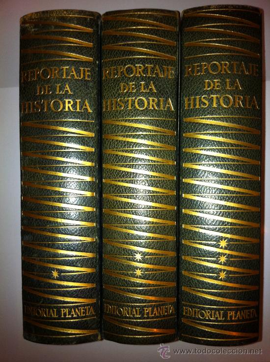 Libros de segunda mano: REPORTAJE DE LA HISTORIA - MARTIN DE RIQUER - PLANETA 3 TOMOS - Foto 1