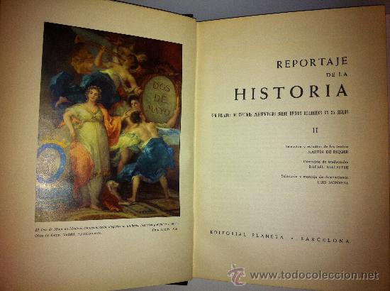 Libros de segunda mano: REPORTAJE DE LA HISTORIA - MARTIN DE RIQUER - PLANETA 3 TOMOS - Foto 14