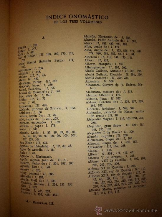 Libros de segunda mano: REPORTAJE DE LA HISTORIA - MARTIN DE RIQUER - PLANETA 3 TOMOS - Foto 26