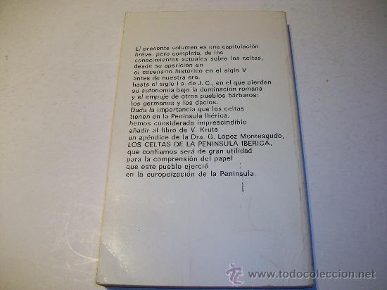Libros de segunda mano: Edaf Universitaria/ LOS CELTAS - Venceslas Kruta - Foto 2