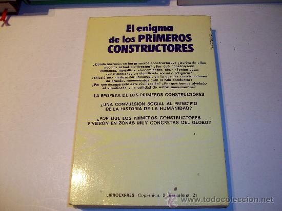 Libros de segunda mano: Enigmas/ El enigma de los primeros constructores - D. Riba y J. Moulin           &iexcl;&iexcl; ver !! - Foto 2