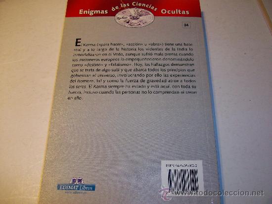 Libros de segunda mano: Edimat/ El Karma - Christian Rossel   &iexcl;&iexcl; ver !! - Foto 2