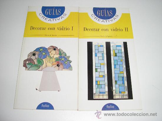 Libros de segunda mano: GUIAS CREATIVAS DECORAR CON VIDRIO  I Y II - ARTICULO NUEVO - Foto 1