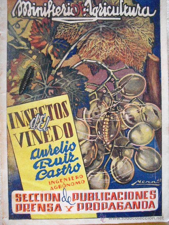Libros de segunda mano: Insectos del Vi&ntilde;edo. Ruiz Castro, Aurelio. - Foto 1