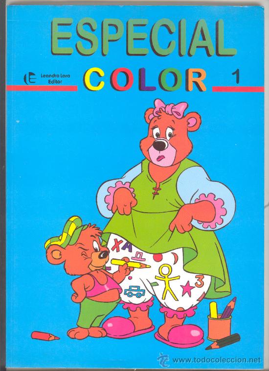 Libros de segunda mano: ESPECIAL COLOR 1, LIBRO PARA COLOREAR,EDITOR LEANDRO LARA - Foto 1