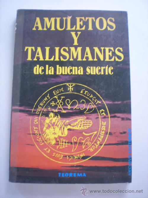 Libros de segunda mano: AMULETOS Y TALISMANES DE LA BUENA SUERTE 1986 - Foto 1