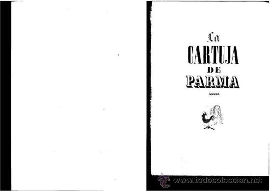 Livres d'occasion: La Cartuja de Parma. Sthendal, 1941