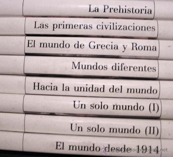 Libros de segunda mano: Historia Universal Ilustrada - 8 Vol&uacute;menes - / Debate - Penguin - Circulo - Foto 2