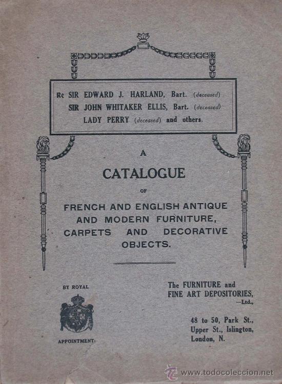 Second hand books: A Catalogue of French and English Antique and Modern Furniture, Carpets and decorative objects