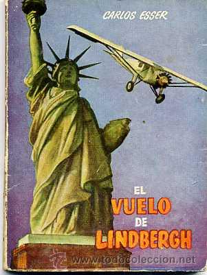 Libros de segunda mano: BIBLIOTECA PULGA : EL VUELO DE LINDBERGH - Foto 1