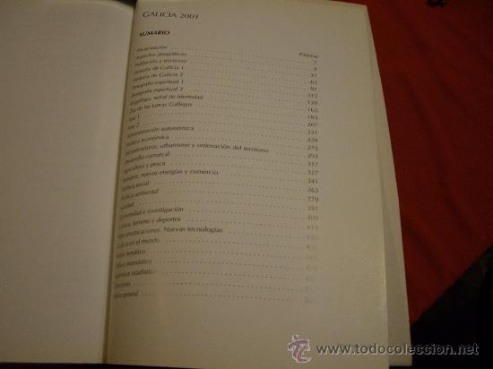 Libros de segunda mano: GALICIA 2001- XUNTA DE GALICIA - Foto 15