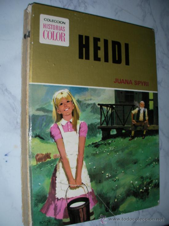 Libros de segunda mano: HEIDI DE JUANA SPYRI HISTORIAS A COLOR - Foto 1