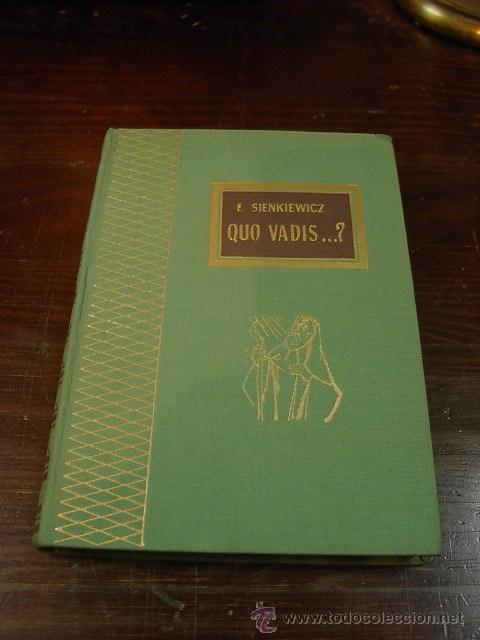 Libros de segunda mano: Quo vadis. E. Sienkiewicz, Ed. Rodegar, Tesoro Viejo - Foto 1