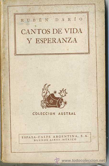 Libros de segunda mano: AUSTRAL  118 : RUB&Eacute;N DAR&Iacute;O - CANTOS DE VIDA Y ESPERANZA - Foto 1