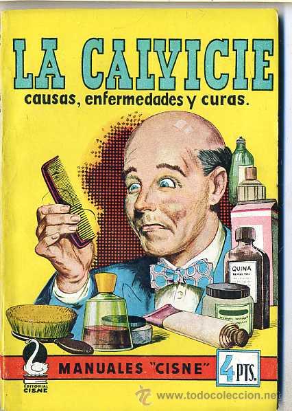 Libros de segunda mano: MANUALES CISNE : LA CALVICIE - Foto 1