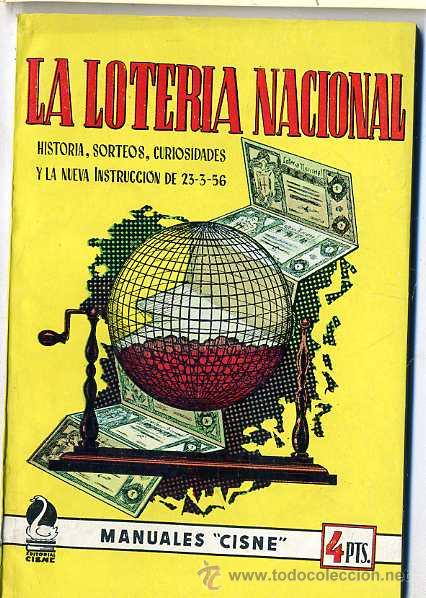 Libros de segunda mano: MANUALES CISNE : LA LOTER&Iacute;A NACIONAL - Foto 1
