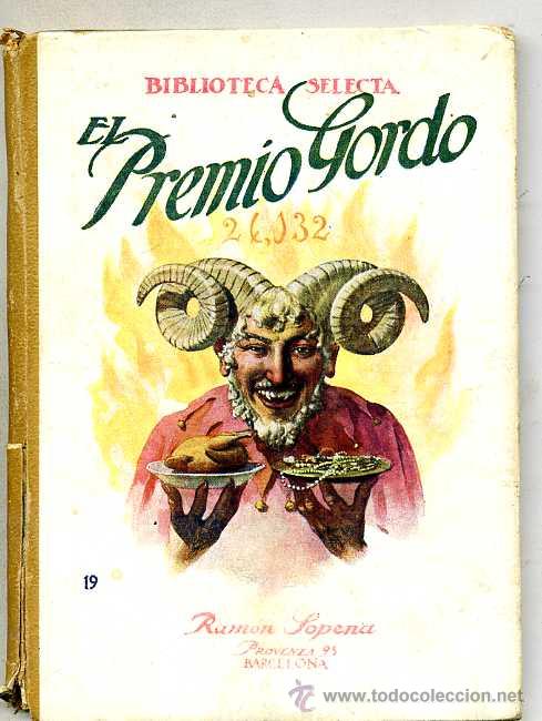 Libros de segunda mano: EL PREMIO GORDO (SELECTA SOPENA, 1942) - Foto 1