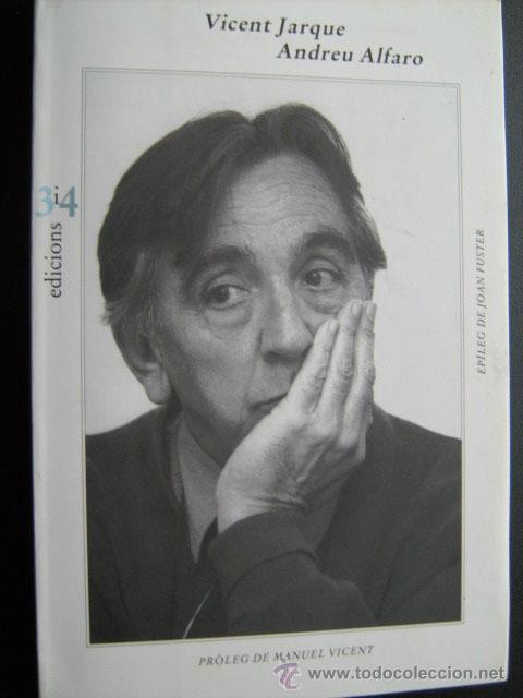 Libros de segunda mano: ANDREU ALFARO.  JARQUE, Vicent. 1992 - Foto 1