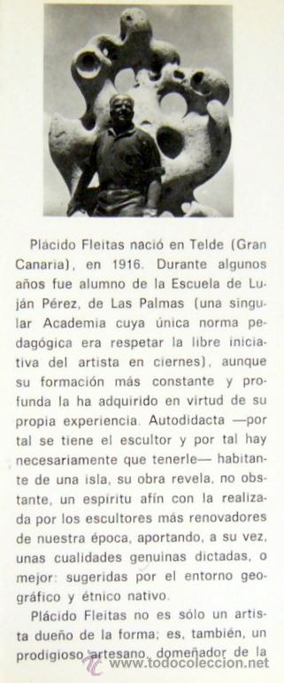 Libros de segunda mano: PLACIDO FLEITAS - LAZARO SANTANA - Foto 2