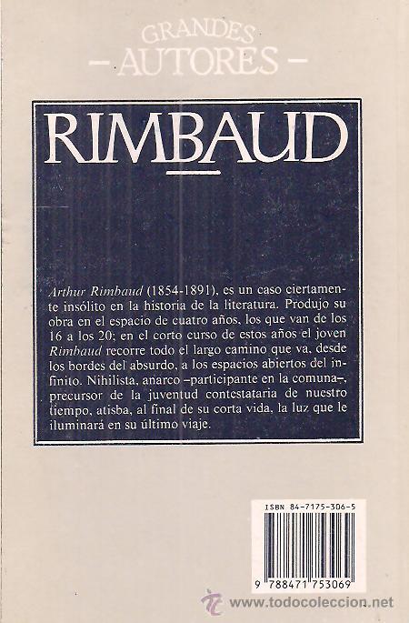 Libros de segunda mano: ARTHUR RIMBAUD /  PROSAS E ILUMINACIONES . EDICIONES 29. 1&ordf; EDICI&Oacute;N. - Foto 2