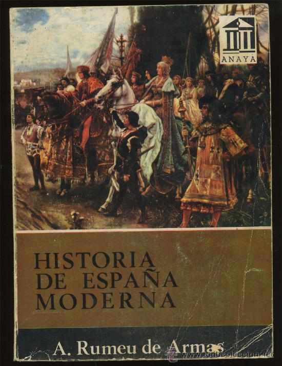 Libros de segunda mano: LIBRO DE TEXTO HISTORIA DE ESPA&Ntilde;A MODERNA - Foto 1