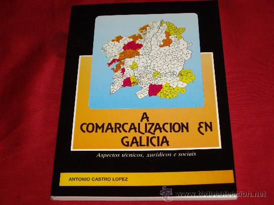 Libros de segunda mano: A COMARCALIZACION EN GALICIA - Foto 1