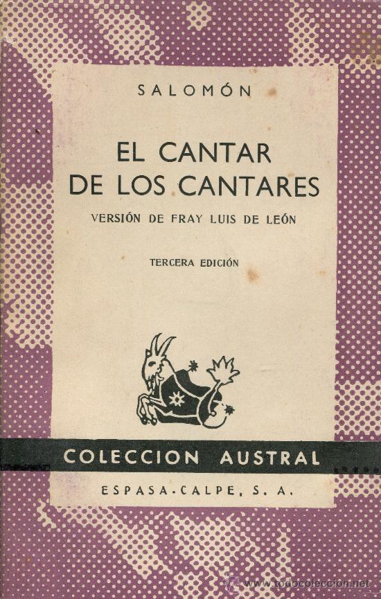 Libros de segunda mano: salomon  -- el cantar de los cantares - Foto 1