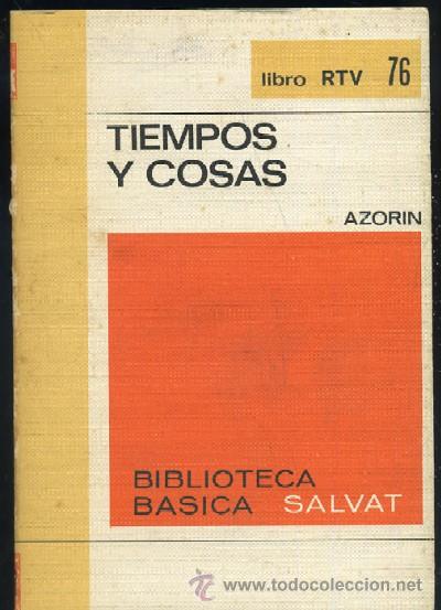 Libros de segunda mano: TIEMPOS Y COSAS  (LRTV-76) - Foto 1