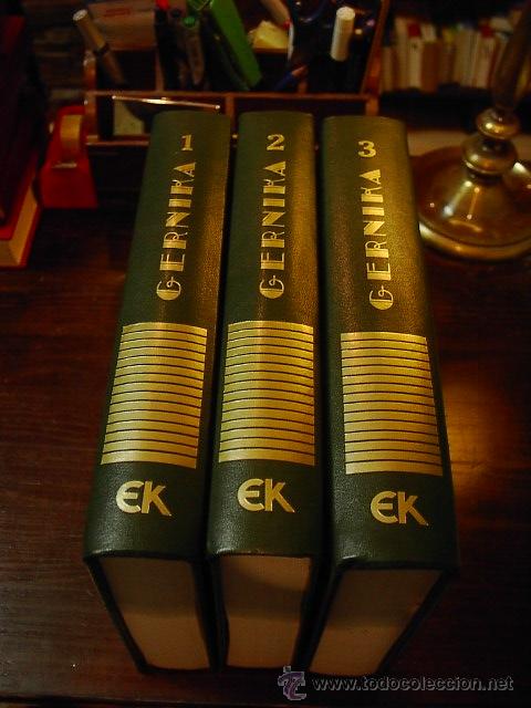 Libros de segunda mano: Gernika, Ediciones Vascas, 1979, 3 tomos - Foto 1