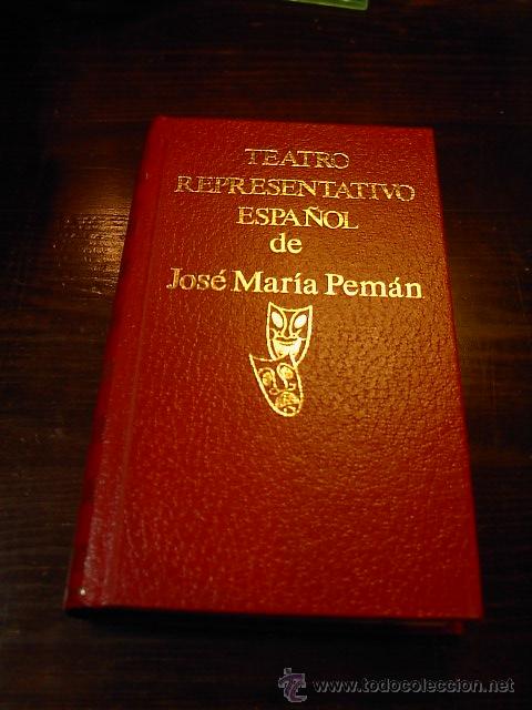 Libros de segunda mano: Jose M.Peman, Teatro representativo espa&ntilde;ol. 1972 - Foto 1