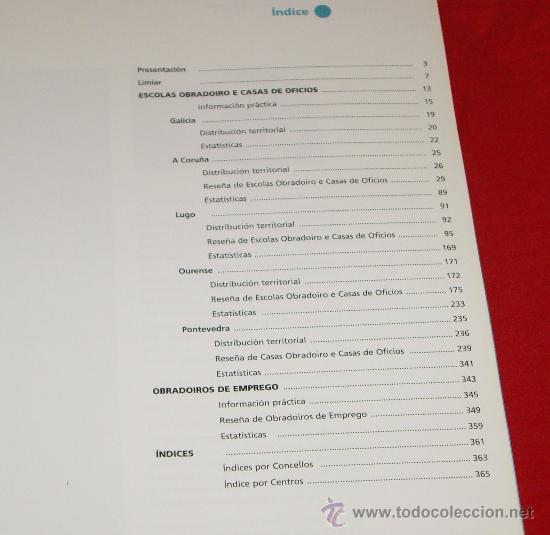 Libros de segunda mano: ESCOLAS OBRADOIRO E CASAS DE OFICIOS EN GALICIA - Foto 4