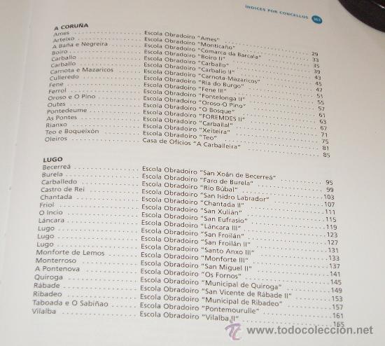 Libros de segunda mano: ESCOLAS OBRADOIRO E CASAS DE OFICIOS EN GALICIA - Foto 7