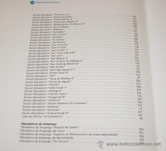 Libros de segunda mano: ESCOLAS OBRADOIRO E CASAS DE OFICIOS EN GALICIA - Foto 10