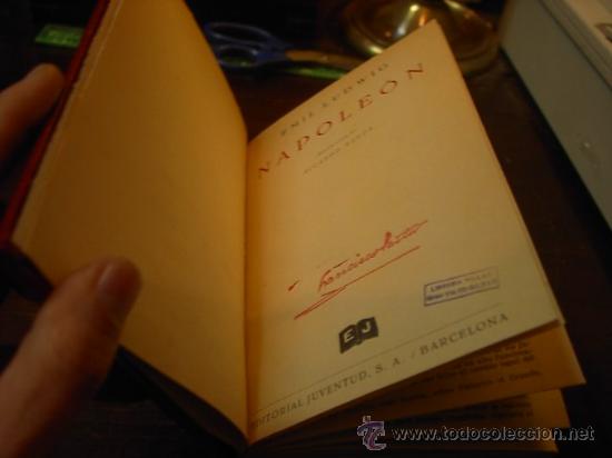Libros de segunda mano: Emil Ludwing, Napoleon, Ed. Juventud, 8 ed. 1932 - Foto 1