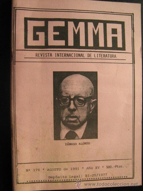 Libros de segunda mano: GEMMA. N&ordm; 176 AAVV. 1991 - Foto 1